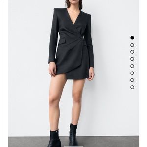 Drapped Jacket dress